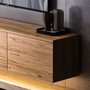 Hanah Home Soporte para TV Neon Illuminated - Atlantic Pine